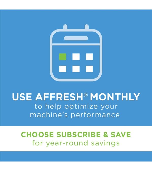 img-33f2cfb24bccc84a243f89d48d27d34b Affresh Washing Machine Cleaner, Cleans Front Load and Top Load Washers, Including HE, 6 Tablets