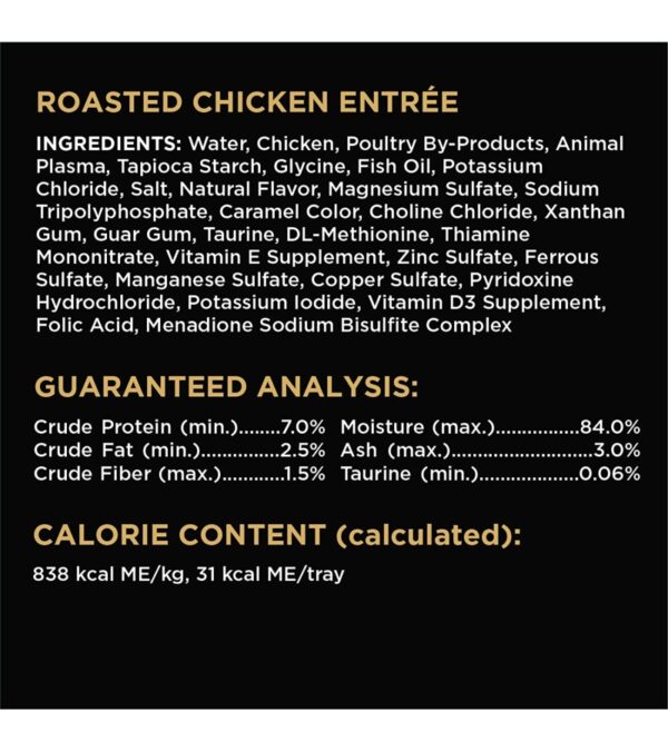 img-34efb34edc65c9e0e75fd6a6efac4e0b SHEBA PERFECT PORTIONS Cuts in Gravy Wet Cat Food Trays (24 Count, 48 Servings), Roasted Chicken, Gourmet Salmon and Tender Turkey Entrée, Easy Peel Twin-Pack Trays