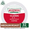 Krispy Kreme Classic, Single-Serve Keurig K-Cup Pods, Medium Roast Coffee Pods, 32 Count