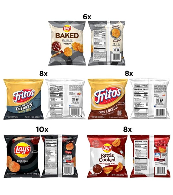 img-361fafc20edabdd00463d1f44b3b540f Frito-Lay Backyard Barbecue Mix Variety Pack, (40 Pack)