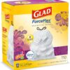 img-37c650aa244a2ca471f8aeb389c311db Glad Trash & Food Storage ForceFlex Protection Series Tall Trash Bags, 13 Gal, Gain Moonlight Breeze with Febreze, 110 Ct (Package May Vary)