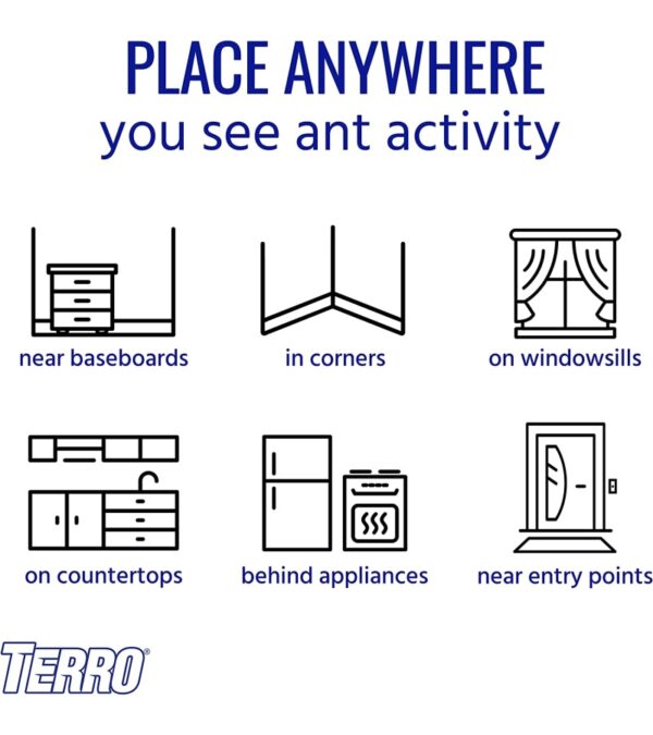 img-3c6c8db125d10dcb832a33d9f3586a14 TERRO T300B Liquid Ant Killer, 12 Bait Stations