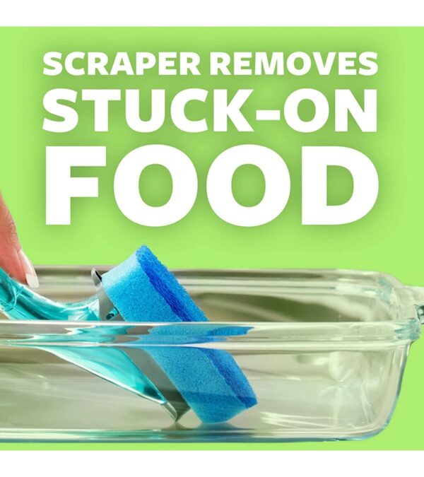 img-3d673a737e73002b81a1c113e8104cfb Scotch-Brite Non-Scratch Dishwand, Scrubber for Cleaning Kitchen, Bathroom, and Household, Non-Scratch Dish Scrubber Safe for Non-Stick Cookware, 1 Dishwand