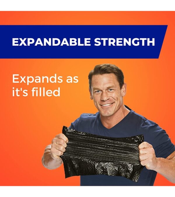 img-40ef79c0346c3ba0d1c7e4292ebf0f54 Hefty Ultra Strong Tall Kitchen Trash Bags, Blackout, Clean Burst, 13 Gallon, 110 Count