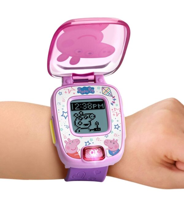 img-41c843307bbcd891707d95d4a06770aa VTech Peppa Pig Learning Watch, Purple
