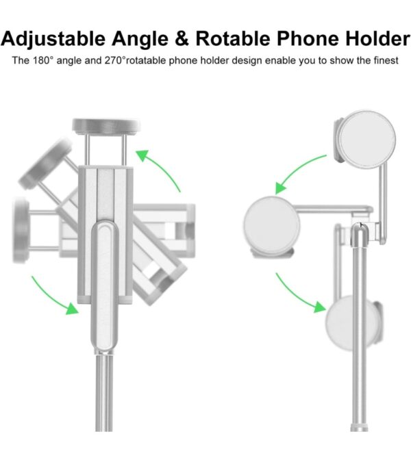 img-42990d39afac2a41157570be725ddc27 ATUMTEK Bluetooth Selfie Stick Tripod, Extendable 3 in 1 Aluminum Selfie Stick with Wireless Remote and Tripod Stand 270 Rotation for iPhone 13/12/11 Pro/XS Max/XS/XR/X, Samsung and Smartphone White