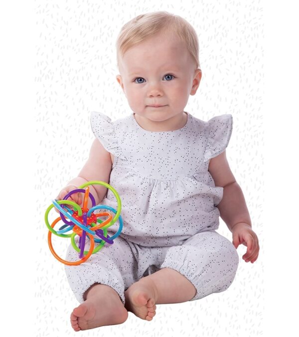 Manhattan Toy Winkel Rattle & Sensory Teether Toy