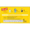 img-4755e0bc2e20e3697d88c19dc0fa56fb Glad Trash & Food Storage ForceFlex Protection Series Tall Trash Bags, 13 Gal, Gain Moonlight Breeze with Febreze, 110 Ct (Package May Vary)
