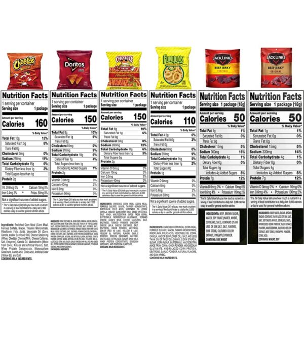 img-48cfb38f3dc475bb28627b696f762b5e Frito-Lay Combo Mix with Jack Link's, 24 Count Variety Pack