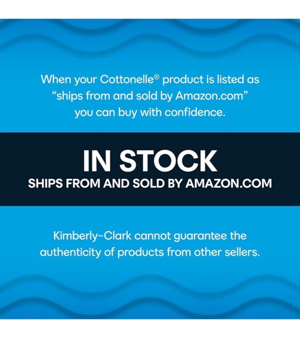 img-4ccb047e120a541f08ae6f0e06986962 Cottonelle Ultra Clean Toilet Paper with Active CleaningRipples Texture, Strong Bath Tissue, 24 Family Mega Rolls (24 Family Mega Rolls = 132 Regular Rolls), 388 Sheets per Roll, Packaging May Vary
