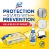 img-4cccb70ec7b9e880714c01ff08385ed5 Lysol Disinfectant Multi-Surface Antibacterial Handi-Pack Cleaning Wipes, Lemon and Lime Blossom, 480 Count (Pack of 6) and Smart Multipurpose Disinfecting Spray Cleaner Kit, Citrus Breez, 5pc Set