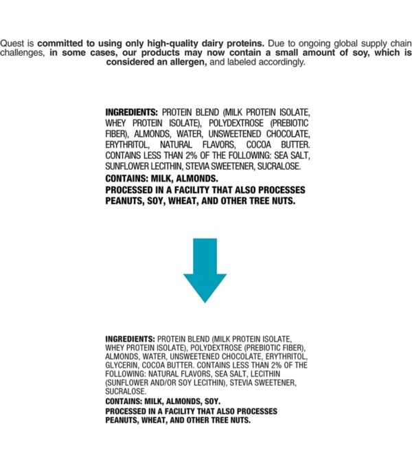img-4eaf41add992ef287f6a83e6487c1378 Quest Nutrition Chocolate Chip Cookie Dough Protein Bars, High Protein, Low Carb, Gluten Free, Keto Friendly, 12 Count