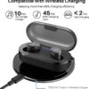 img-507c63c6e22e50dc150f63348c637516 TOZO T10 Bluetooth 5.3 Wireless Earbuds with Wireless Charging Case IPX8 Waterproof Stereo Headphones in Ear Built in Mic Headset Premium Sound with Deep Bass for Sport Black (2022 Upgraded)