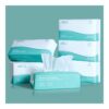 img-522d42f07625be90d5074743bb8624a7 Saraflora 100% Cotton Facial Tissue, Soft Dry Wipe 6 Pack Size 7.9×7.9 inches, Use for Sensitive Skin Disposable Face Towel and Baby Washcloths, Makeup Wipes, Disposable Cleansing Cloths(600 Count )