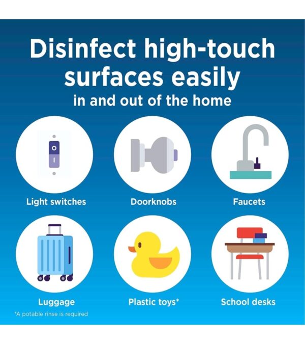 img-53e9962b4e350507466e7060d0175a66-1 Clorox Cleaning Bundle Disinfecting Mist Lemon & Orange Blossom Scent (1 Spray Bottle & 1 Refill, 16 Fl Oz Each) Disinfecting Wipes, Moisture Seal Lid Fresh Scent (3-Pack, 75ct Each)