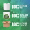 img-55583fd4413fe4131bdeb8943528f3ea Seventh Generation White Toilet Paper 2-ply 100% Recycled Paper, 500 sheets, Pack of 60