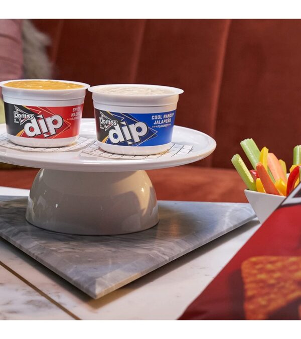 img-59a27c89d8f36a330ca9936312587cb6 Doritos Spicy Nacho Flavored Dip and Cool Ranch Jalapeno Flavored Dip Variety Pack, 40 Ounce (Pack of 4)