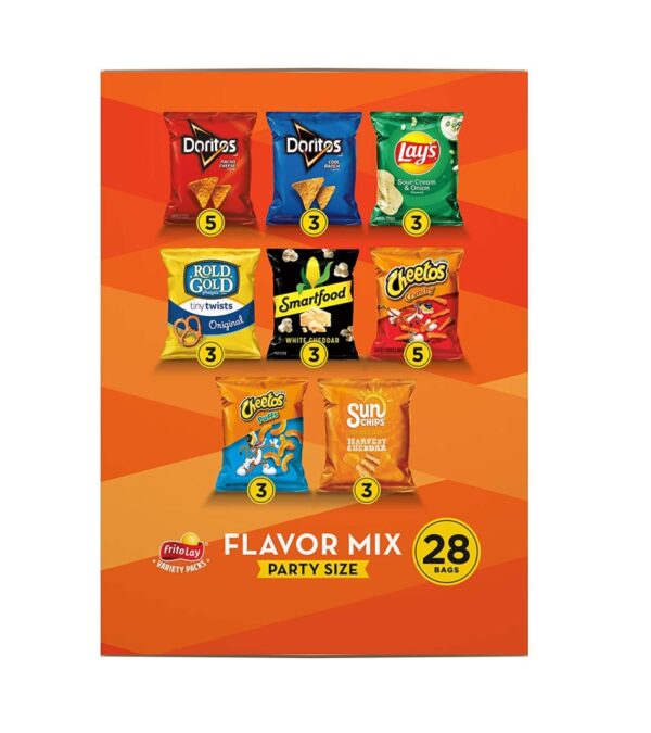 img-5c17aadcd58131cd5b1dee43cc0fa0a2 Frito-Lay Variety Pack, Flavor Mix (pack of 28)