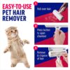 img-5cfd8dcc76f40e3f67c1609b8fc7a246 ChomChom Pet Hair Remover – Reusable Cat and Dog Hair Remover for Furniture, Couch, Carpet, Car Seats or Bedding – Portable, Multi-Surface Lint Roller and Fur Removal Tool