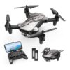 img-5ebefdb158bbb5046596efd993796cfb DEERC D20 Mini Drone for Kids with 720P HD FPV Camera Remote Control Toys Gifts for Boys Girls with Altitude Hold, Headless Mode, One Key Start Speed Adjustment, 3D Flips 2 Batteries, Silver