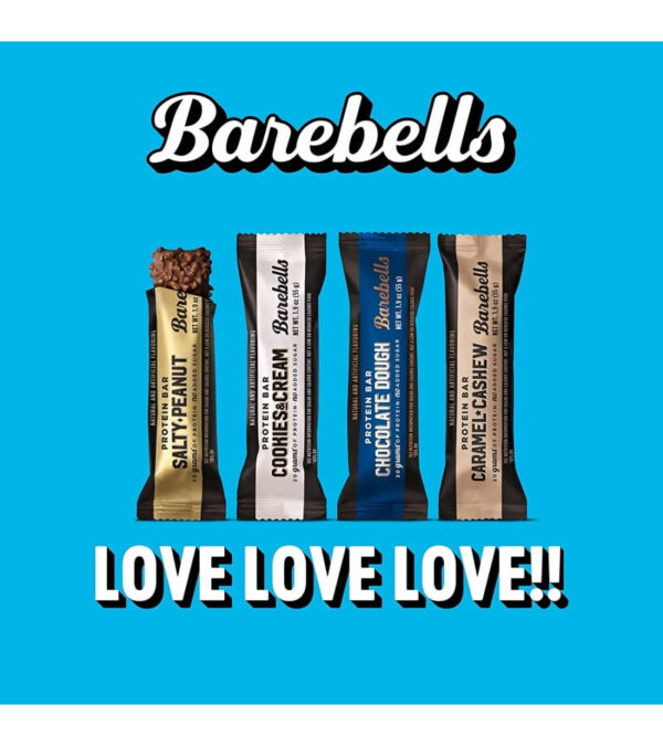 img-5f2730a9dfd9d1e4746bc442aa477066 Barebells Protein Bars Variety Pack – 12 Count, 1.9oz Bars – Protein Snacks with 20g of High Protein – Low Carb Protein Bar with 1g of Total Sugars – Perfect on The Go Low Carb Snack & Breakfast Bars