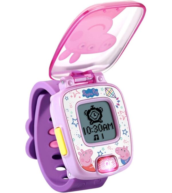 img-5fde32fbd9943e5201f92f6307a79ea7 VTech Peppa Pig Learning Watch, Purple