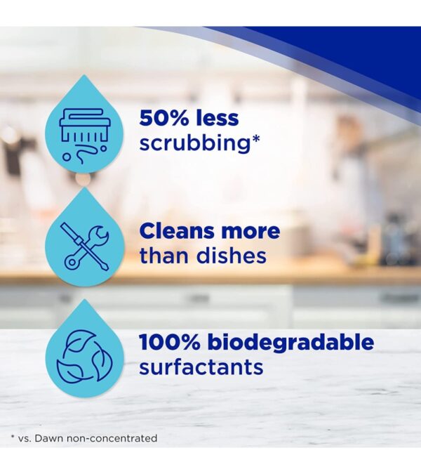 img-61f46533901c71da982a2bc1b3b23ecd Dawn Ultra Dishwashing Liquid Dish Soap (4×19.4 Fl oz) + Non-Scratch Sponge (2 Count), Original Scent