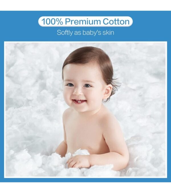 img-668e8a34abd594f248e123b323a4e86c Winner Soft Dry Wipe, Made of Cotton Only, 600 Count Unscented Cotton Tissues for Sensitive Skin OEKO-Tex Safety Certified Chemical-free 10 Times Absorbent Baby Wipes