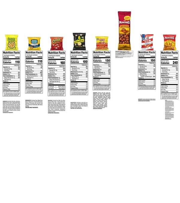 img-6a6aca496078d41864bf8786e1f0dced Frito-Lay Ultimate Snack Care Package, Variety Assortment of Chips, Cookies, Crackers & More, 40 Count
