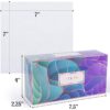img-6a98cdb09ceb0688abb3f4038817bf3c Plush Facial Tissues 130 Per Box Size 7″ X 6.9″ 2 Ply,Soft, Smooth, Great for Bathroom, Office, Store, School,Home, Kitchen, Or in Your Car & in Every Room (Family pack Pack of 5, 650 Tissues total)