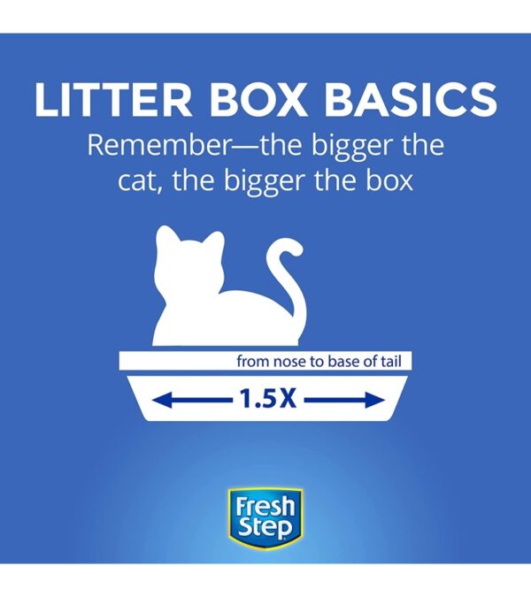 img-6acc37f6e3e083ca70a6ee1f65e475ea Fresh Step Clumping Cat Litter, Extreme Odor Control, Mountain Spring Scent With Febreze, 14 lbs