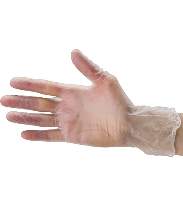 img-6c9c1e7f1a9b298ce878c4a63a2e1648 Care Plus 200 Count Disposable Plastic Vinyl Clear Small Size Gloves, Allergy, Latex And Powder Free, Great For Home Kitchen Or Office Cleaning, Cooking, 2 Boxes