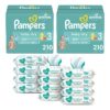 img-6d5fc4167dcde2ab9e5580b54621113d Pampers Baby Dry Disposable Baby Diapers Size 3, 2 Month Supply (2 x 210 Count) with Sensitive Water Based Baby Wipes, 12X Pop-Top Packs (864 Count)