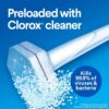img-6dd13cd8bd01664f0c63188b992789ee Clorox Toilet Wand Disinfecting Refills, Toilet and Bathroom Cleaning, Toilet Brush Heads, Disposable Wand Heads, Blue Original, 30 Count