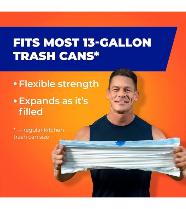 img-6df1a0ec7bb717f929386d409dd9b177 Hefty Ultra Strong Tall Kitchen Trash Bags, Lavender & Sweet Vanilla Scent, 13 Gallon, 110 Count