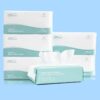 img-6f4dd8733e208fc2e1e070d1cdd60228 Saraflora 100% Cotton Facial Tissue, Soft Dry Wipe 6 Pack Size 7.9×7.9 inches, Use for Sensitive Skin Disposable Face Towel and Baby Washcloths, Makeup Wipes, Disposable Cleansing Cloths(600 Count )
