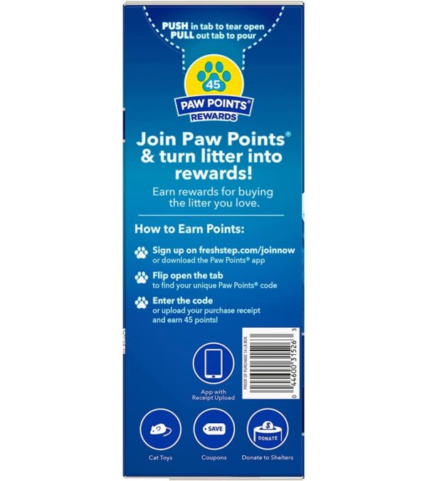 img-6fe79af4b86302d66977a36edcee115a Fresh Step Clumping Cat Litter, Extreme Odor Control, Mountain Spring Scent With Febreze, 14 lbs