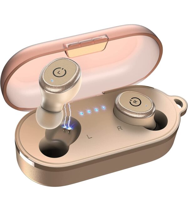 img-714f6ff37d3210275a9a7126f46b89a1 TOZO T10 Bluetooth 5.3 Wireless Earbuds with Wireless Charging Case IPX8 Waterproof Stereo Headphones in Ear Built in Mic Headset Premium Sound with Deep Bass for Sport Khaki (2022 Upgraded)