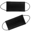 img-74d2090cbe8eb787f421b00f38184c77 100PCS 3 Ply Black Disposable Face Mask Filter Protection Face Masks