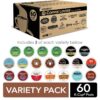 Keurig Coffee Lovers Collection Variety Pack, Single-Serve Coffee K-Cup Pods Sampler, 60 Count