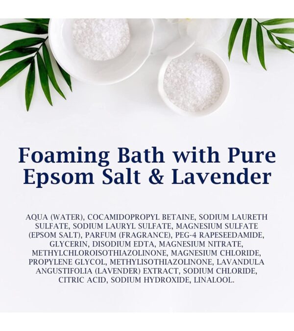 img-78139bc5d85e64d2fbcbcadbbe253474 Dr Teal's Foaming Bath with Pure Epsom Salt, Soothe & Sleep with Lavender, 34 fl oz (Pack of 4)