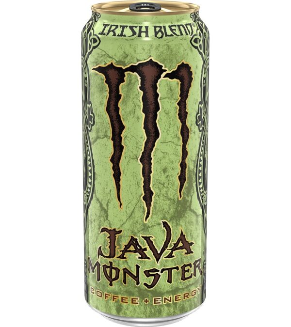 Java Monster Irish Blend, Coffee + Energy Drink, 15 Ounce (Pack of 12)