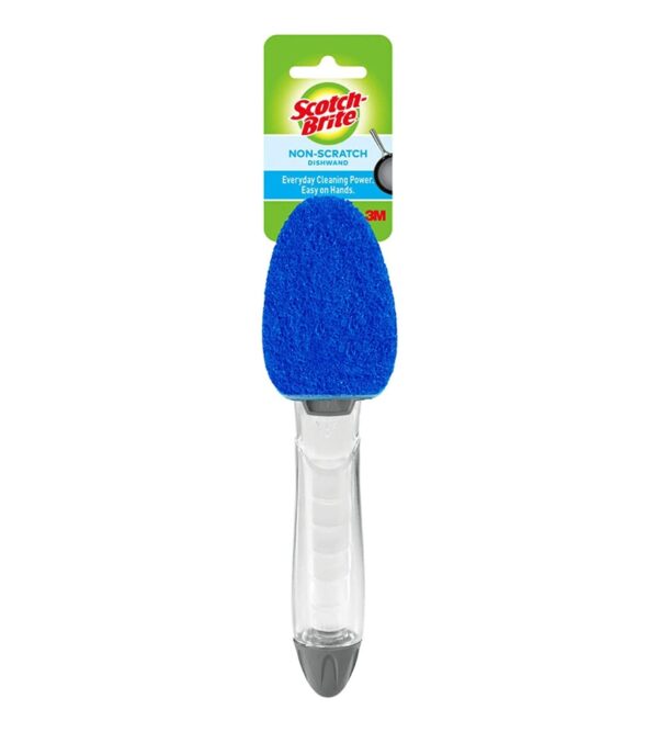 img-7f1c7652b64473d5ab35a9e6579ab68a Scotch-Brite Non-Scratch Dishwand, Scrubber for Cleaning Kitchen, Bathroom, and Household, Non-Scratch Dish Scrubber Safe for Non-Stick Cookware, 1 Dishwand