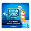 img-7f2162f8aab76f71a2db917ef0a3823d Fresh Step Clumping Cat Litter, Extreme Odor Control, Mountain Spring Scent With Febreze, 14 lbs