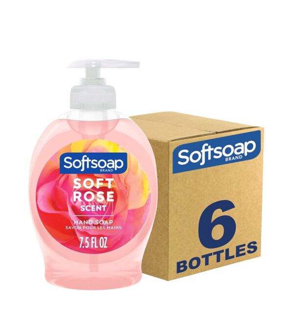 img-7f5dd51b1c5dc98834a24cf718a7196e Softsoap Liquid Hand Soap, Soft Rose – 7.5 Fl Oz (Pack of 6)