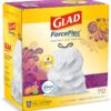 img-7f933e1f7741581b92178db9dfb0a5e9 Glad Trash & Food Storage ForceFlex Protection Series Tall Trash Bags, 13 Gal, Gain Moonlight Breeze with Febreze, 110 Ct (Package May Vary)