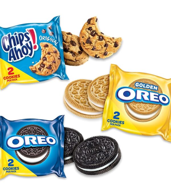 img-81d705368535cf551762cc41f1e68582 Nabisco Sweet Treats Cookie Variety Pack OREO, OREO Golden & CHIPS AHOY, 30 Snack Packs (2 Cookies Per Pack)