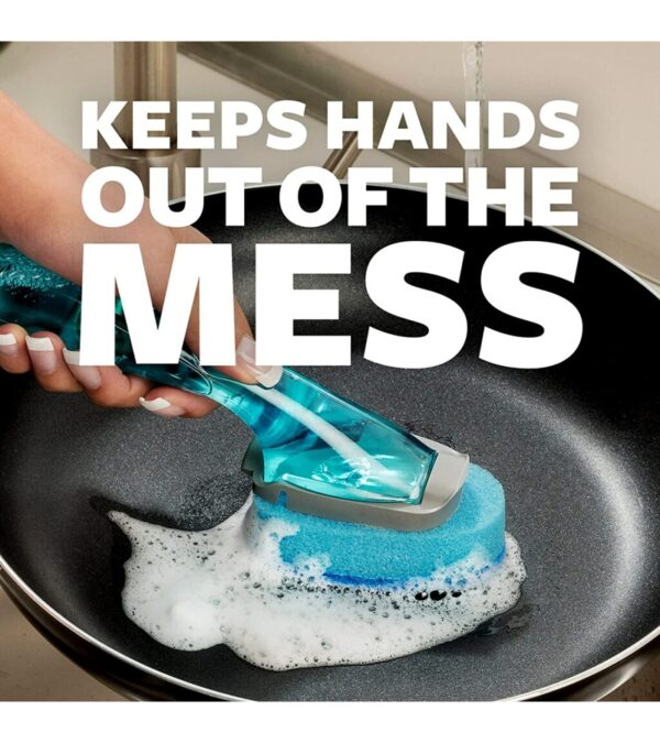 img-86d1eced66c36ed7a6a8e24bc8e84e18 Scotch-Brite Non-Scratch Dishwand, Scrubber for Cleaning Kitchen, Bathroom, and Household, Non-Scratch Dish Scrubber Safe for Non-Stick Cookware, 1 Dishwand