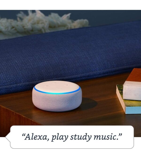 img-875c8df97eee7614c636b47524a63382 Echo Dot (3rd Gen, 2018 release) – Smart speaker with Alexa – Charcoal