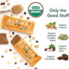 img-8907693e230f37925146990c298d905c ALOHA Organic Plant Based Protein Bars |Peanut Butter Chocolate Chip | 12 Count, 1.98oz Bars | Vegan, Low Sugar, Gluten Free, Paleo, Low Carb, Non-GMO, Stevia Free, Soy Free, No Sugar Alcohols